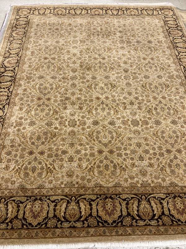 Rug Design: Kashan India Rug#: 114764 Rug Size: 8 ft x 10  ft