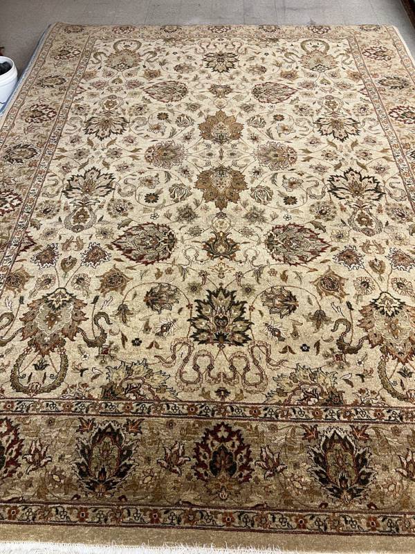 Rug Design: Kashan India Rug#: 114841 Rug Size: 9 ft x12 ft