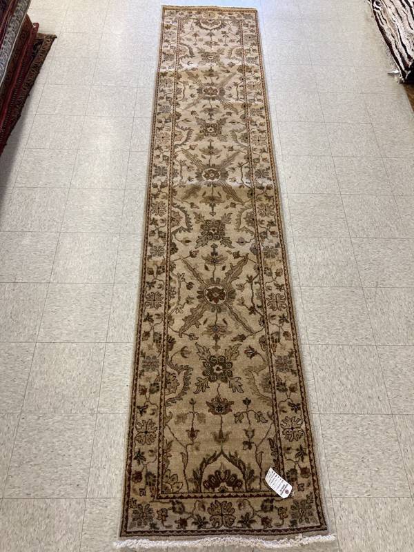 Rug Design: Kashan India Rug#: 114950 Rug Size: 2.6 ft x12 ft