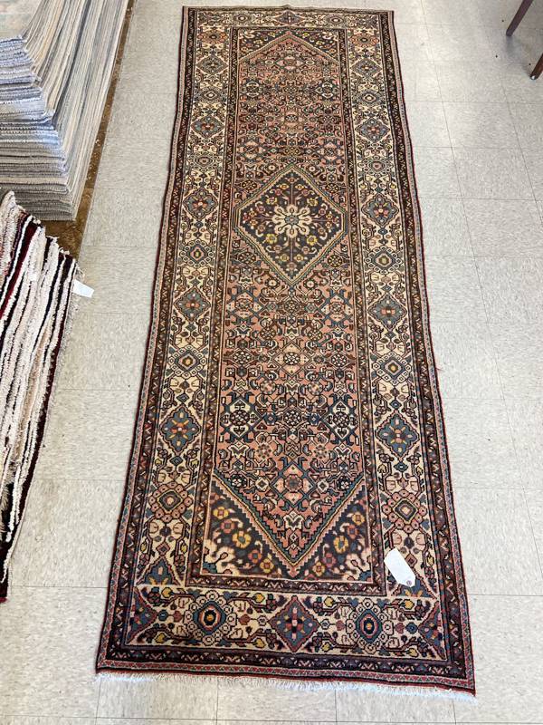 Rug Design: Heriz Persian  Rug#: 2016107 Rug Size: 3.5 ft x10 ft