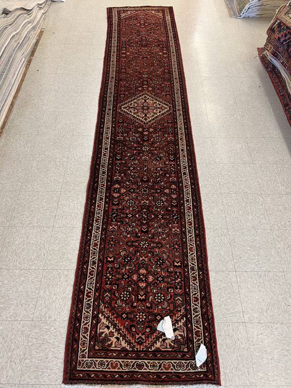 Rug Design: Hamedan Persian  Rug#: 20162047 Rug Size: 2.9 ft x14.3ft