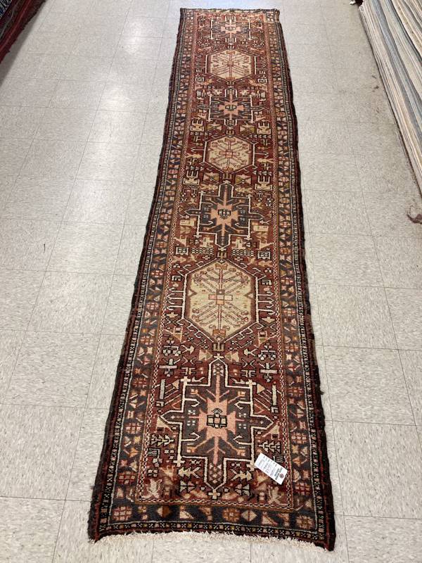 Rug Design: Heriz Persian  Rug#: 2016540 Rug Size: 2.6 ft x11.9 ft