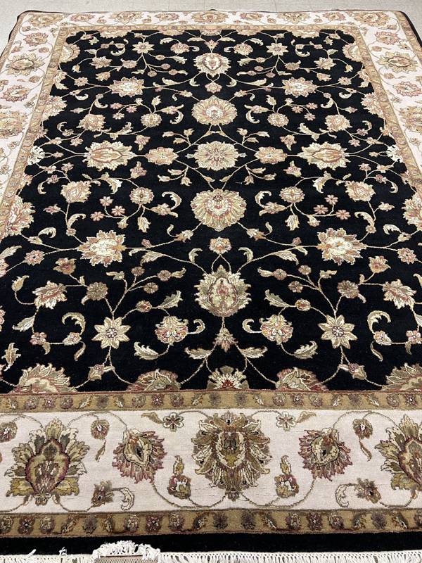 Rug Design: Wool&Silk Kashan India Rug#: 212302 Rug Size: 8.1 ft x10  ft