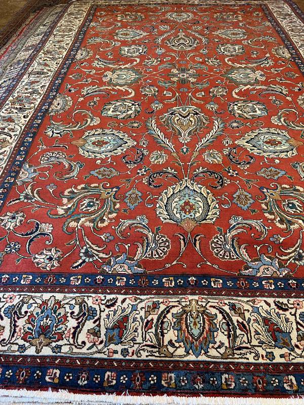 Rug Design: Tabriz Persian  Rug#: 2339 Rug Size: 9.11 ft x 15.9 ft