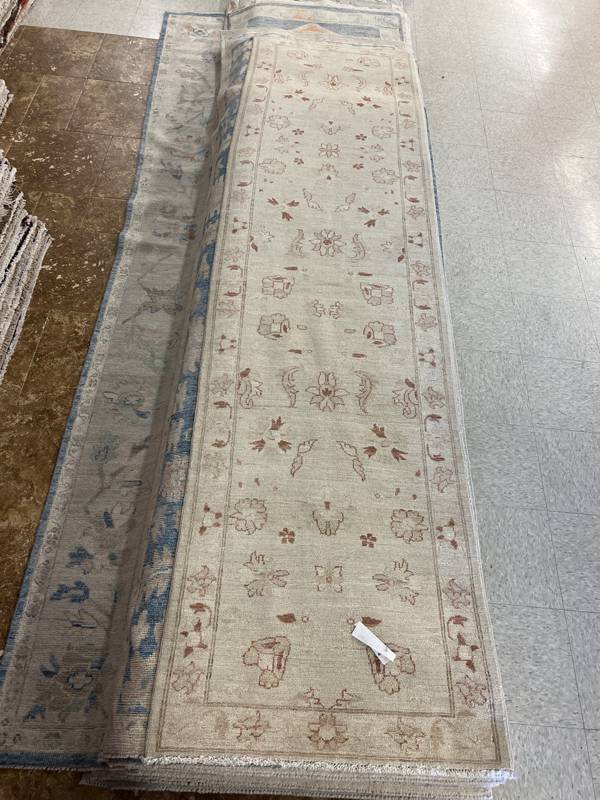 Rug Design: Oushak Pakistan Rug#: 3381 Rug Size: 2.7 ft x9.11ft