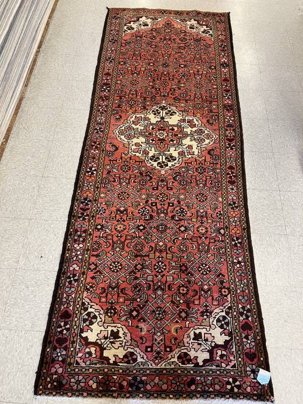 Rug Design: Heriz Persian  Rug#: 4139 Rug Size: 3.8 ft x10.2 ft