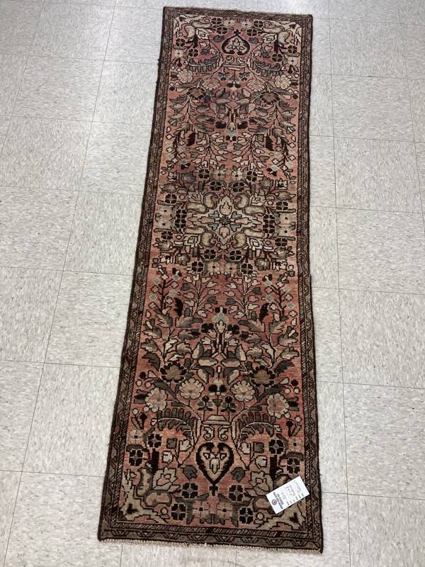Rug Design: Mahal Persian  Rug#: 524 Rug Size: 2 ft x6.7 ft