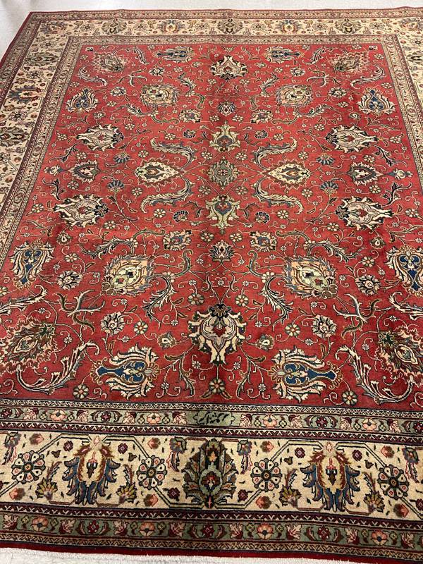 Rug Design: Tabriz Persian Rug#: 5327 Rug Size: 9.10 ft x11 ft