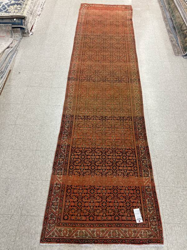 Rug Design: Malayer Persian  Rug#: 5668 Rug Size: 3.3 ft x 13.2 ft