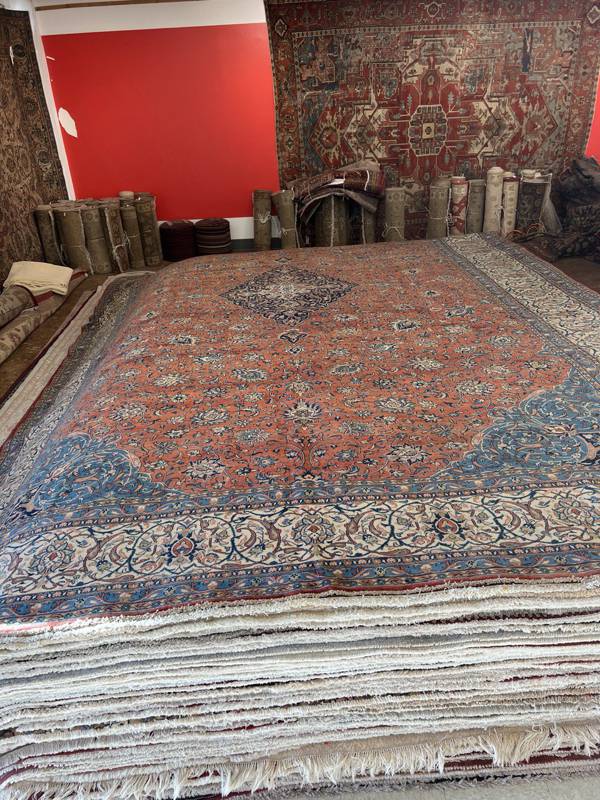 Rug Design: Mahal Persian  Rug#:143241 Rug Size: 12.7 ft x 19.4 ft